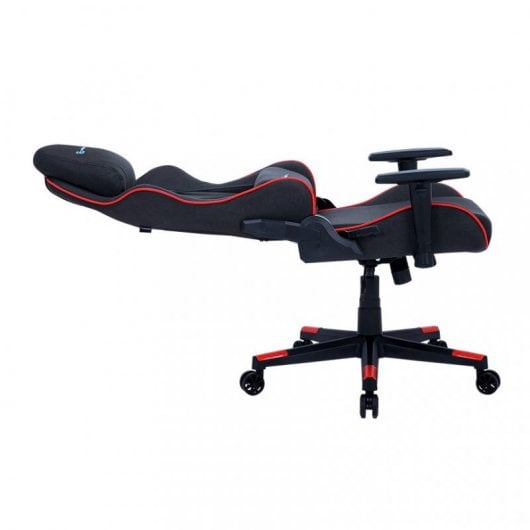 Newskill Kitsune Zephyr Series Silla Gaming acabada en Tela Negro/Rojo