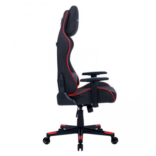 Newskill Kitsune Zephyr Series Silla Gaming acabada en Tela Negro/Rojo