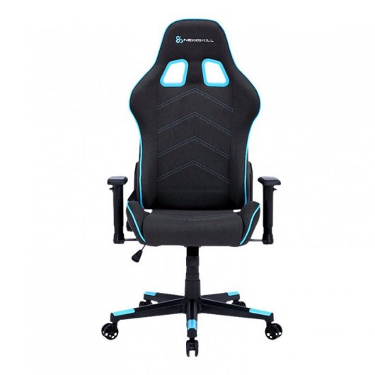 Newskill Kitsune Zephyr Series Silla Gaming acabada en Tela Negro/Azul
