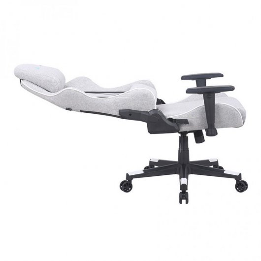 Newskill Kitsune Zephyr Series Cadeira Gaming com acabamento em Tecido Cinzento/Branco