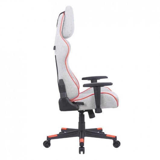 Newskill Kitsune Zephyr Series Silla Gaming acabada en Tela Gris/Rojo