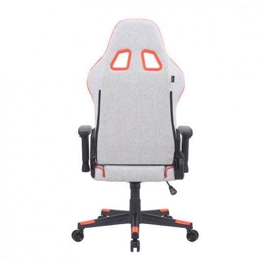 Newskill Kitsune Zephyr Series Silla Gaming acabada en Tela Gris/Rojo
