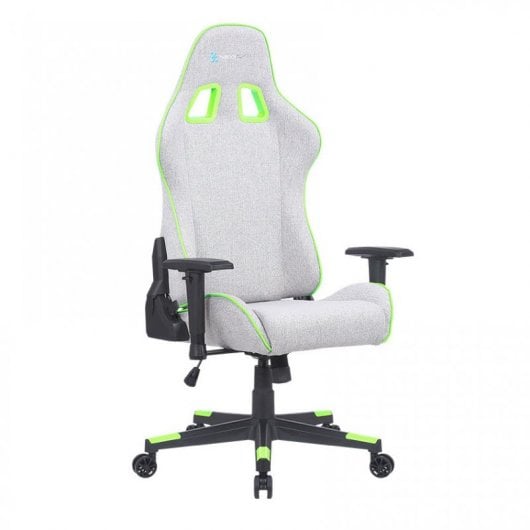 Newskill Kitsune Zephyr Series Silla Gaming acabada en Tela Gris/Verde