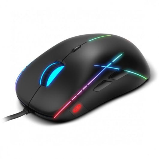 Ozone Neon X50 Optische Gaming-Maus ARGB 3200 DPI Schwarz
