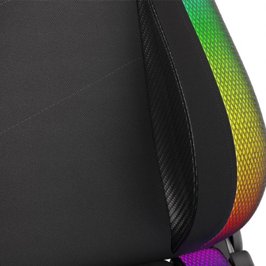 Sedia da gaming nera Genesis Trit 500 RGB