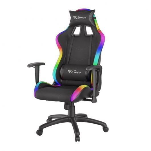 Sedia da gaming nera Genesis Trit 500 RGB