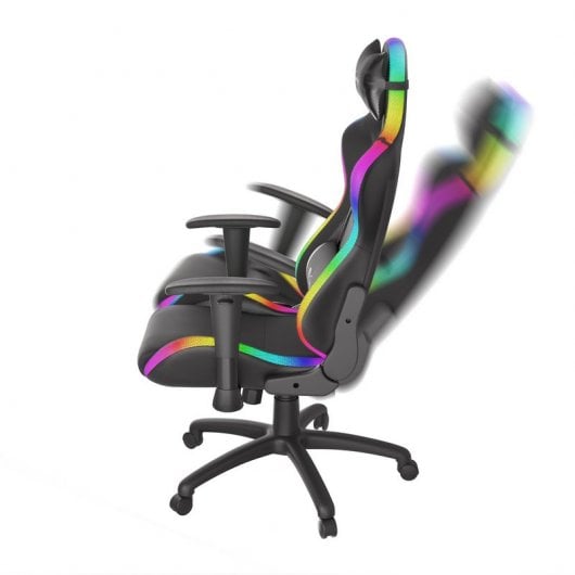 Sedia da gaming nera Genesis Trit 500 RGB