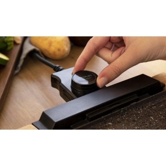 Plancha électrique Cecotec Tasty&Grill 2000 Bamboo MixStone 2000W Bambou Surface Mixte Antiadherente