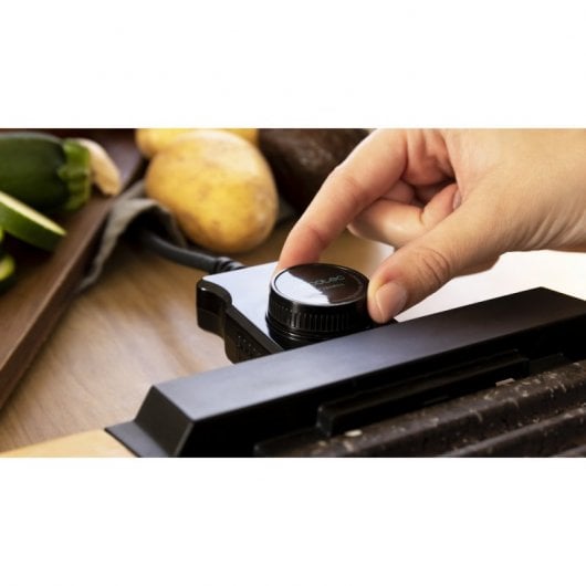 Cecotec Tasty&Grill 2000 Bamboo LineStone Plancha de Asar Eléctrica 2000W