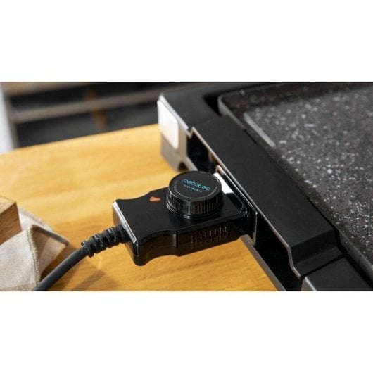 Plancha électrique Cecotec Tasty&Grill 2000 Inox MixStone surface mixte inox antiadhésive