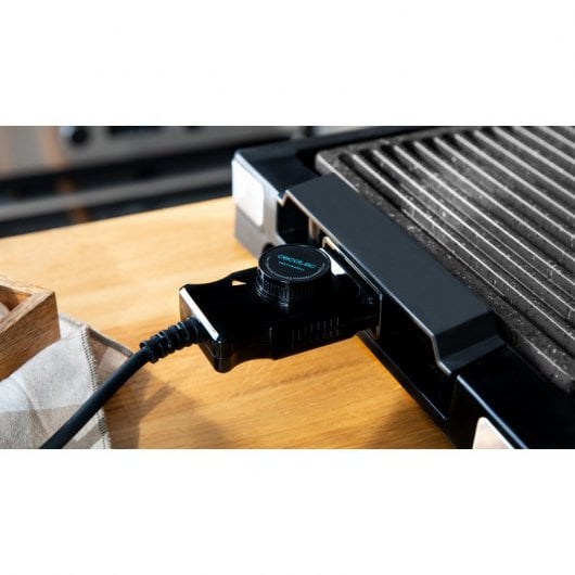 Cecotec Tasty&Grill 2000 Inox LineStone Plancha de Asar Eléctrica 2000W