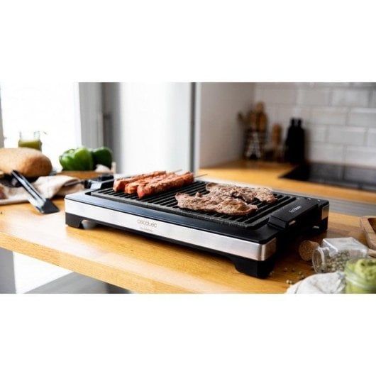 Plancha électrique Cecotec Tasty&Grill 2000 Inox LineStone 2000W Inox RockStone
