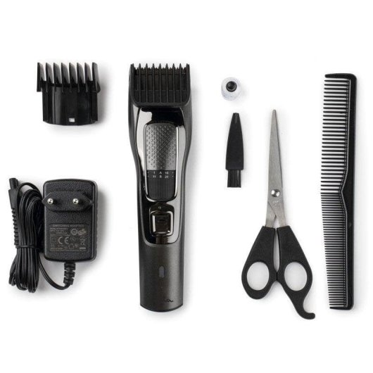 Tagliacapelli Professionale Jata MP36B Senza Fili 50min 2 Pettini Lunghezza 1-20mm