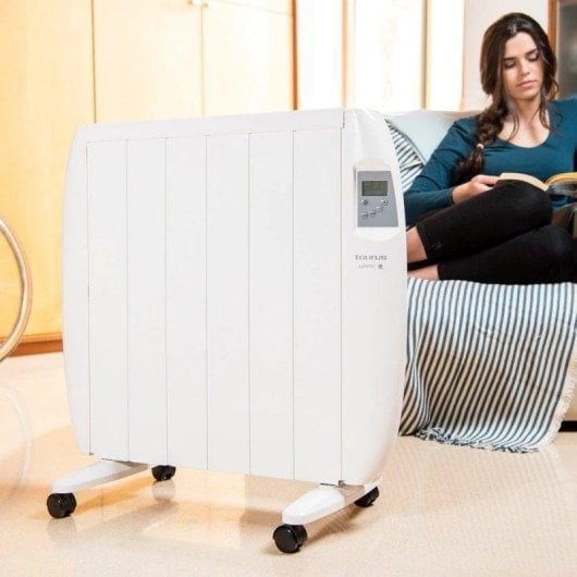 Émetteur Thermique Taurus Malbork 1200W 6 Éléments Séchage Sec Sécurité Enfant