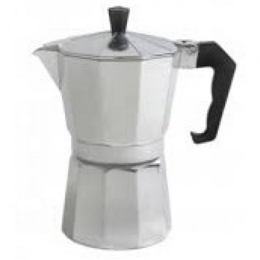 San Ignacio Classic Cafetera Italiana 9 Tazas Plata