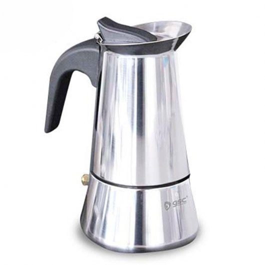 Caffettiera a induzione Garsaco da 6 tazze in acciaio inossidabile