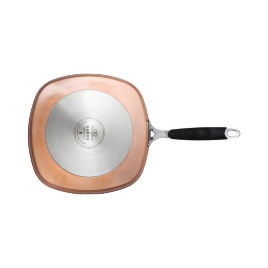 Bergner Infinity Chefs Sartén Asador de Aluminio Forjado 28x28x4.5cm