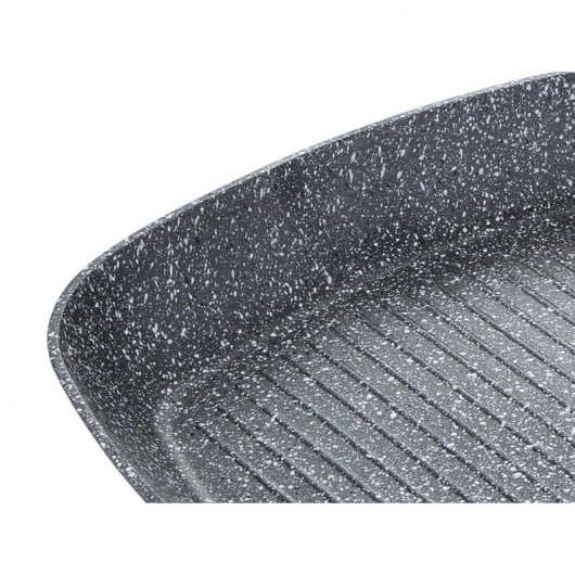 Bergner Orion Sartén Asador de Aluminio Forjado 28x28cm