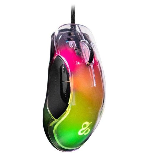 Ratón Newskill Lycan Gaming Transparent RGB 16000DPI ABS