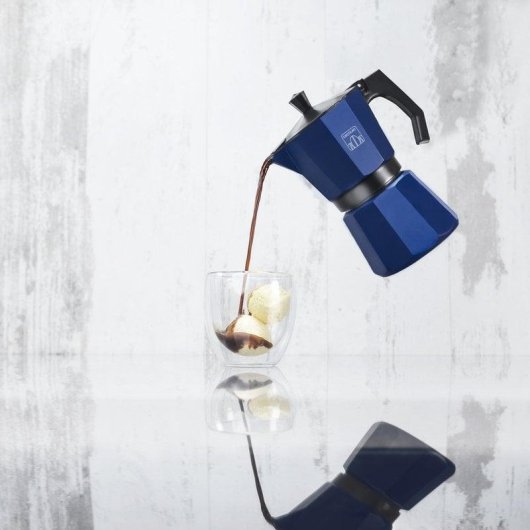 Cecotec Mimoka 300 Cafetera Italiana 3 Tazas Azul