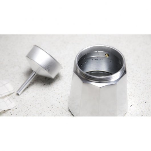 Cecotec Mimoka 1200 Cafetera Italiana 12 Tazas Plata