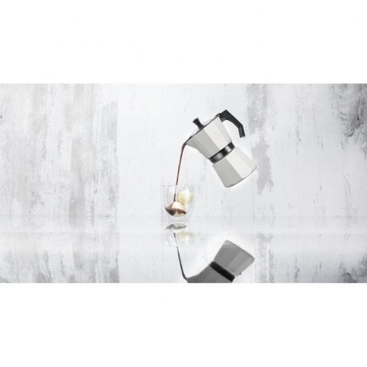 Cecotec Mimoka 1200 Cafetera Italiana 12 Tazas Beige