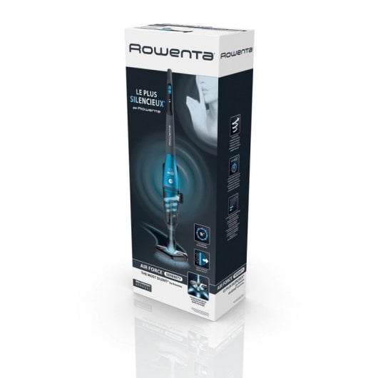 Rowenta Air Force Serenity Aspirador Escoba sin Cable 25.2V Azul/Gris