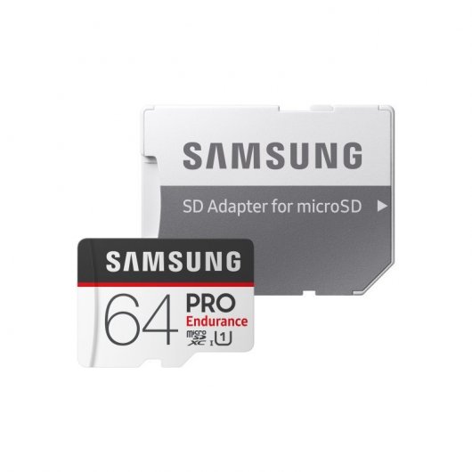 Samsung Pro Endurance MicroSDXC 64GB UHS-I SDR104 U1 Clase 10 + Adaptador SD