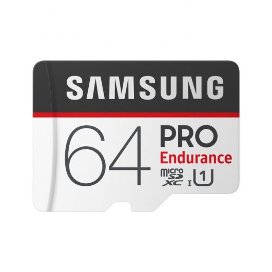 Samsung Pro Endurance MicroSDXC 64GB UHS-I SDR104 U1 Clase 10 + Adaptador SD