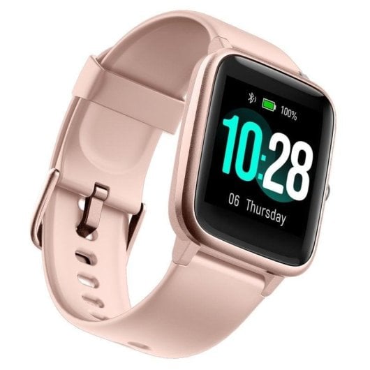 Ulefone Watch Bluetooth 37mm Ecrã Tátil Rosa Resistência Água 5ATM Autonomia até 50 dias