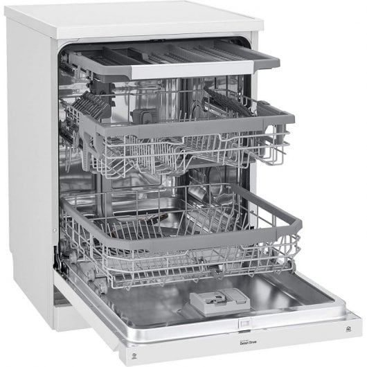 LG DF325FW Lavavajillas Capacidad 14 Cubiertos E Blanco