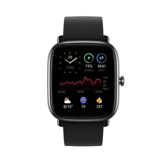 Amazfit GTS 2 Mini Bluetooth 40,5mm AMOLED Preto Superleve SpO2 Pulsómetro 5ATM