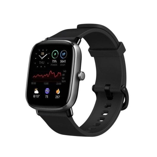 Amazfit GTS 2 Mini Bluetooth 40,5mm AMOLED Preto Superleve SpO2 Pulsómetro 5ATM