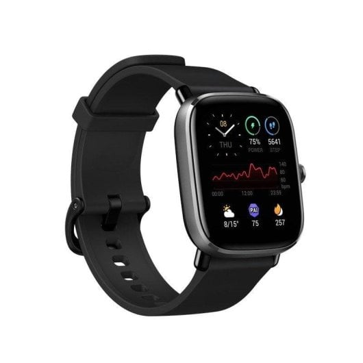 Amazfit GTS 2 Mini Bluetooth 40,5mm AMOLED Preto Superleve SpO2 Pulsómetro 5ATM