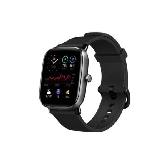 Amazfit GTS 2 Mini Bluetooth 40,5mm AMOLED Preto Superleve SpO2 Pulsómetro 5ATM