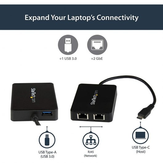 StarTech.com US1GC301AU2R Netzwerkkarte 5000 Mbit/s