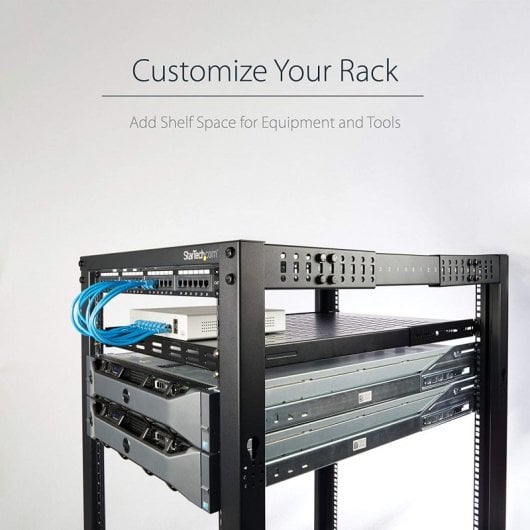 StarTech.com Etagère profonde fixe pour rack de serveur ajustable