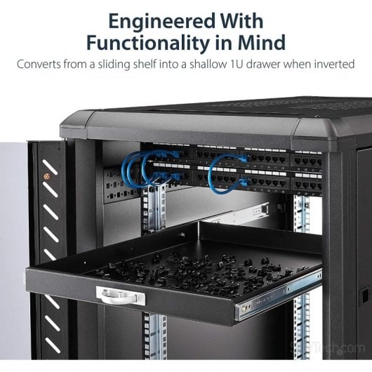 StarTech.com SLIDESHELFD Rack Zubehör Verstellbares Regal