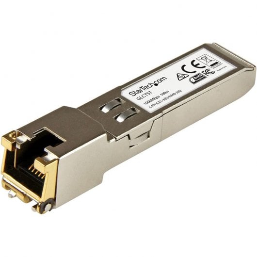 StarTech GLCT10PKST Pack 10 Módulos Transceptores SFP/RJ45 Gigabit