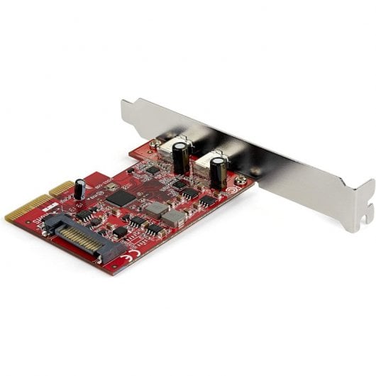 StarTech.com Carte PCI Express USB 3.1 à 2 ports USB-C - USB 3.2 Gen 2 jusqu'à 10 Gbps