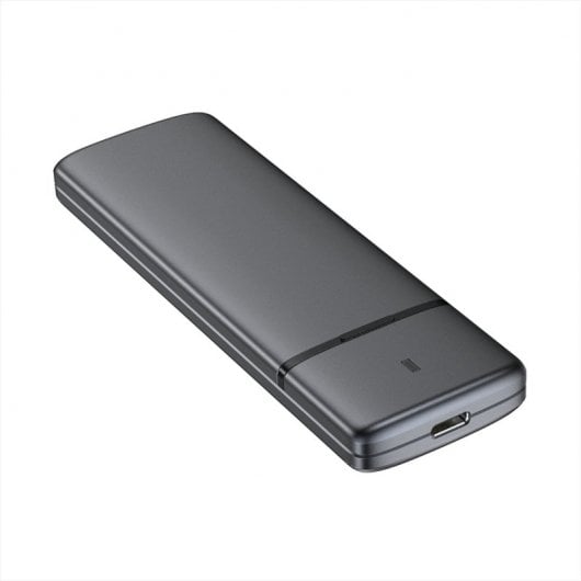 Aisens Ultra Data Boîtier SSD Externe M.2 PCIe/SATA vers USB 3.2 Gris
