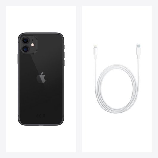 Apple iPhone 11 Noir 128 Go Double caméra
