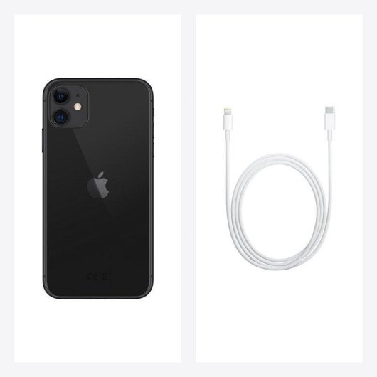 Apple iPhone 11 Noir 128 Go Double caméra