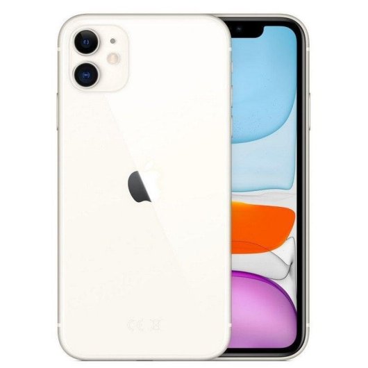Apple iPhone 11 Blanc 128 Go Double caméra