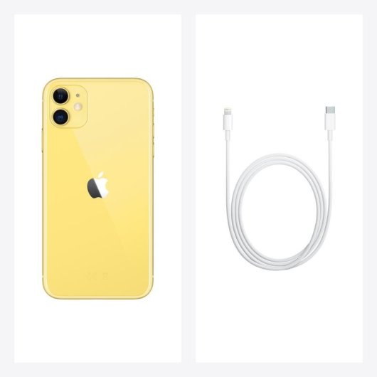 Apple iPhone 11 Jaune 128 Go Double caméra