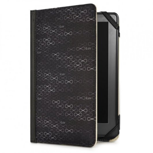 Iluv Festival Funda Folio Negra para Kindle Touch 6"
