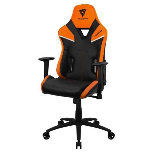 Sedia da gaming ergonomica ThunderX3 TC5 arancione
