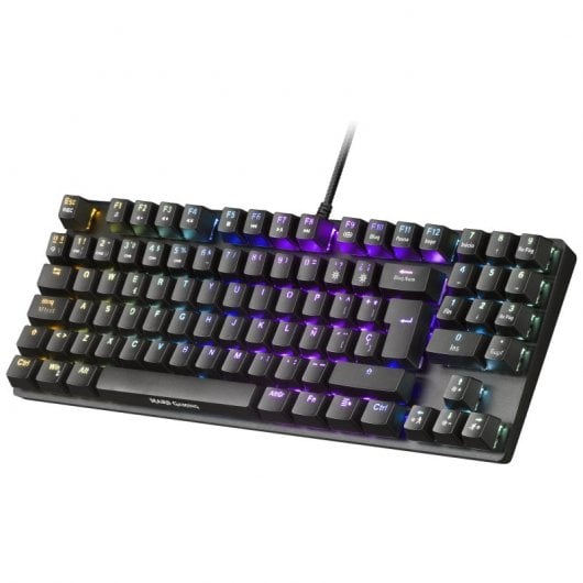 Mars Gaming MKREVOPRO Teclado Mecânico Gaming RGB Switch Kaihl Vermelho Português (PT)