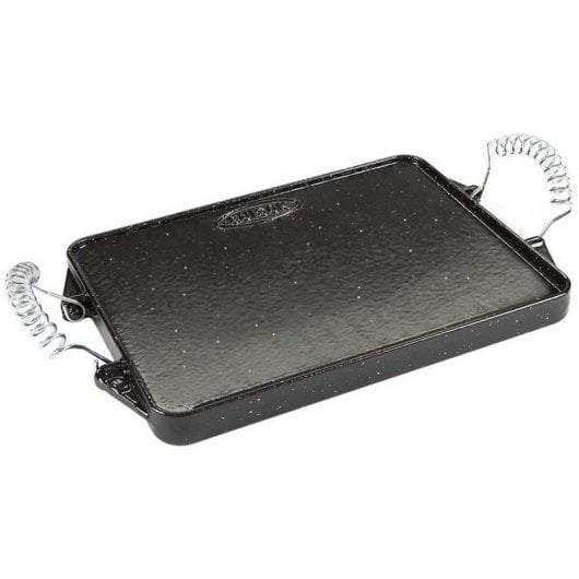 Garcima Plancha Asar Rectangular de Hierro Fundido Esmaltada 21x27cm