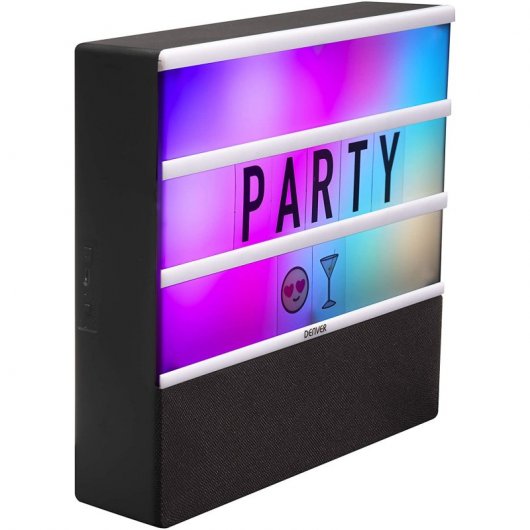 Denver BTL-50 Altavoz Bluetooth Tablero Multicolor